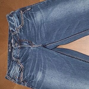 Silver Suki Mid Baby Boot Jeans. Size W31 L31